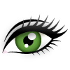 Цвет глаз: зеленые Цвет глаз: зеленые
